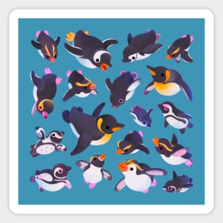 Penguin day Magnet